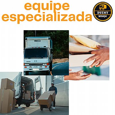 Mudança com uma equipe especializada